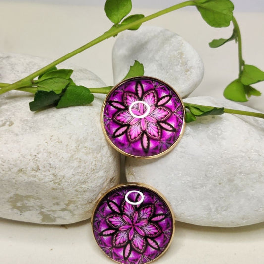 Plum Bloom Earing
